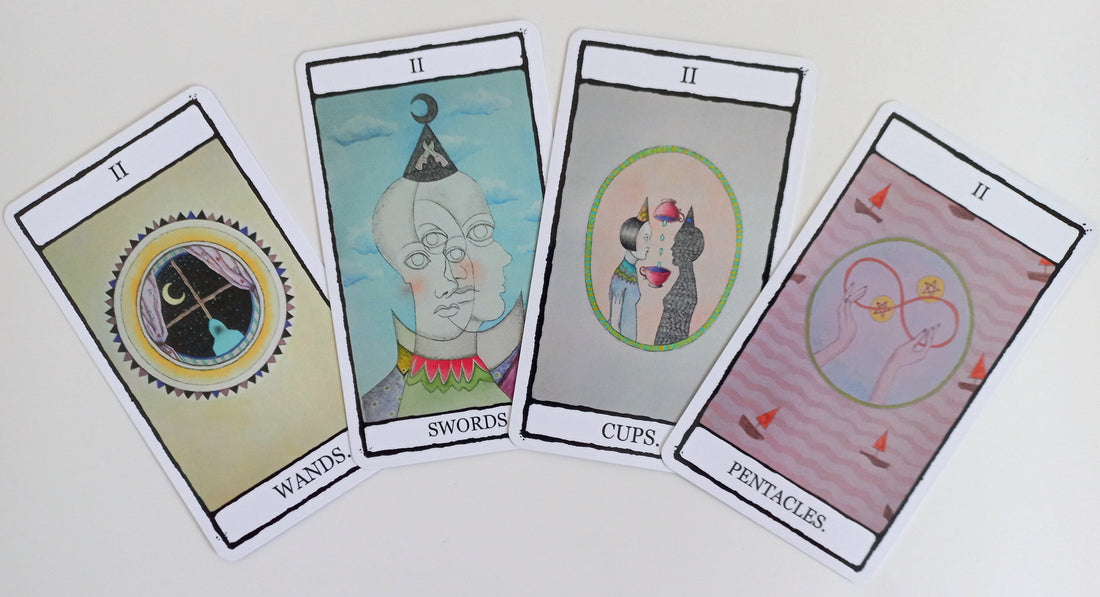 The Number Two in Tarot: Where Potential Meets Reality