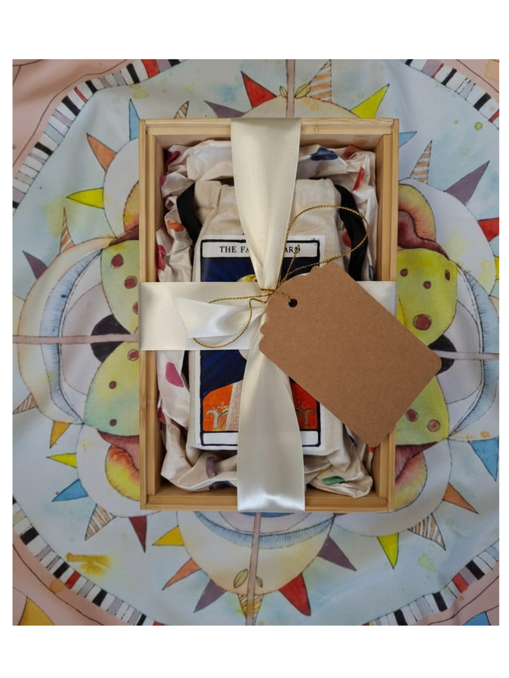 Mother's Day Tarot Gift Set | Tarot Deck, Zodiac Cards & Printed Scarf