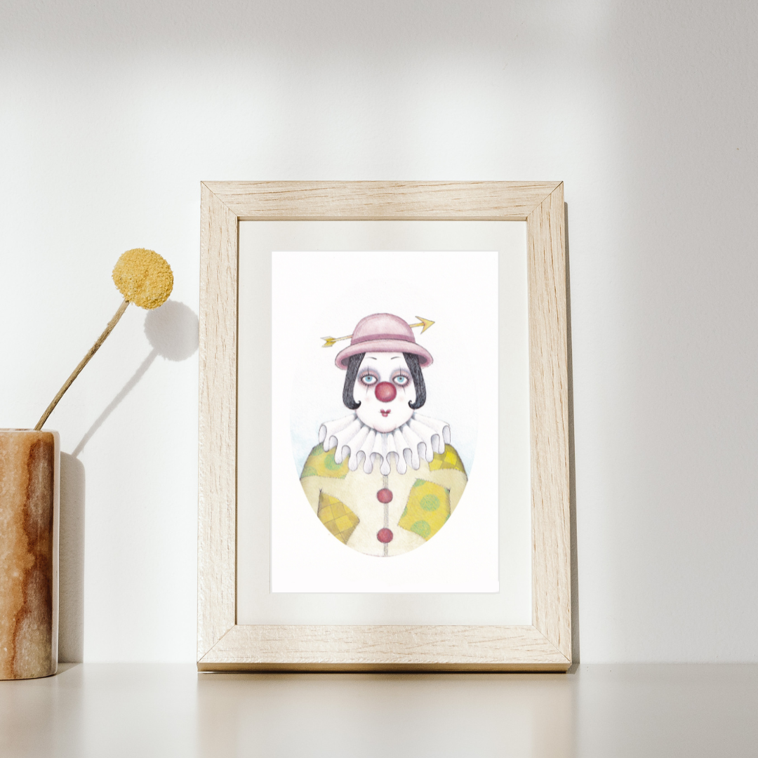 Sagittarius Giclee Art Print, Original Hand Illustrated Wall Art A4